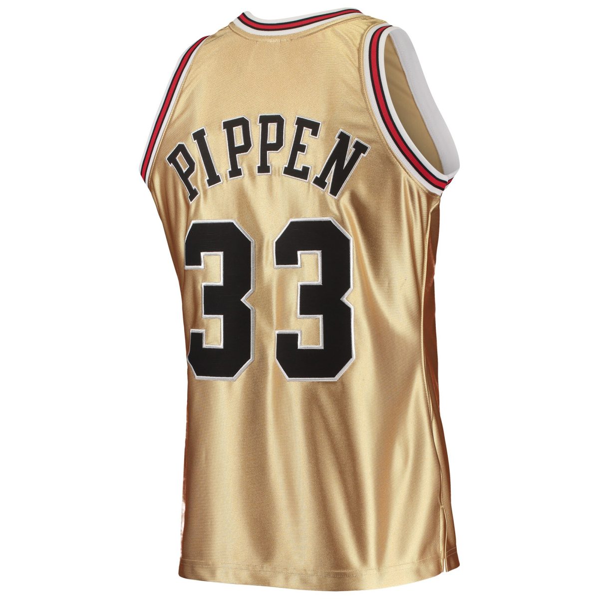 NBA men8217s chicago bulls scottie pippen gold mitchell amp ness 75th anniversary 199798 hardwood classics swingman jersey Collection - Official Jerseys & Hats | NBA Store