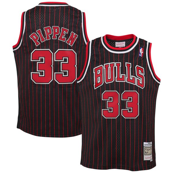 NBA men8217s chicago bulls scottie pippen mitchell amp ness black big amp tall hardwood classics swingman jersey Collection - Official Jerseys & Hats | NBA Store
