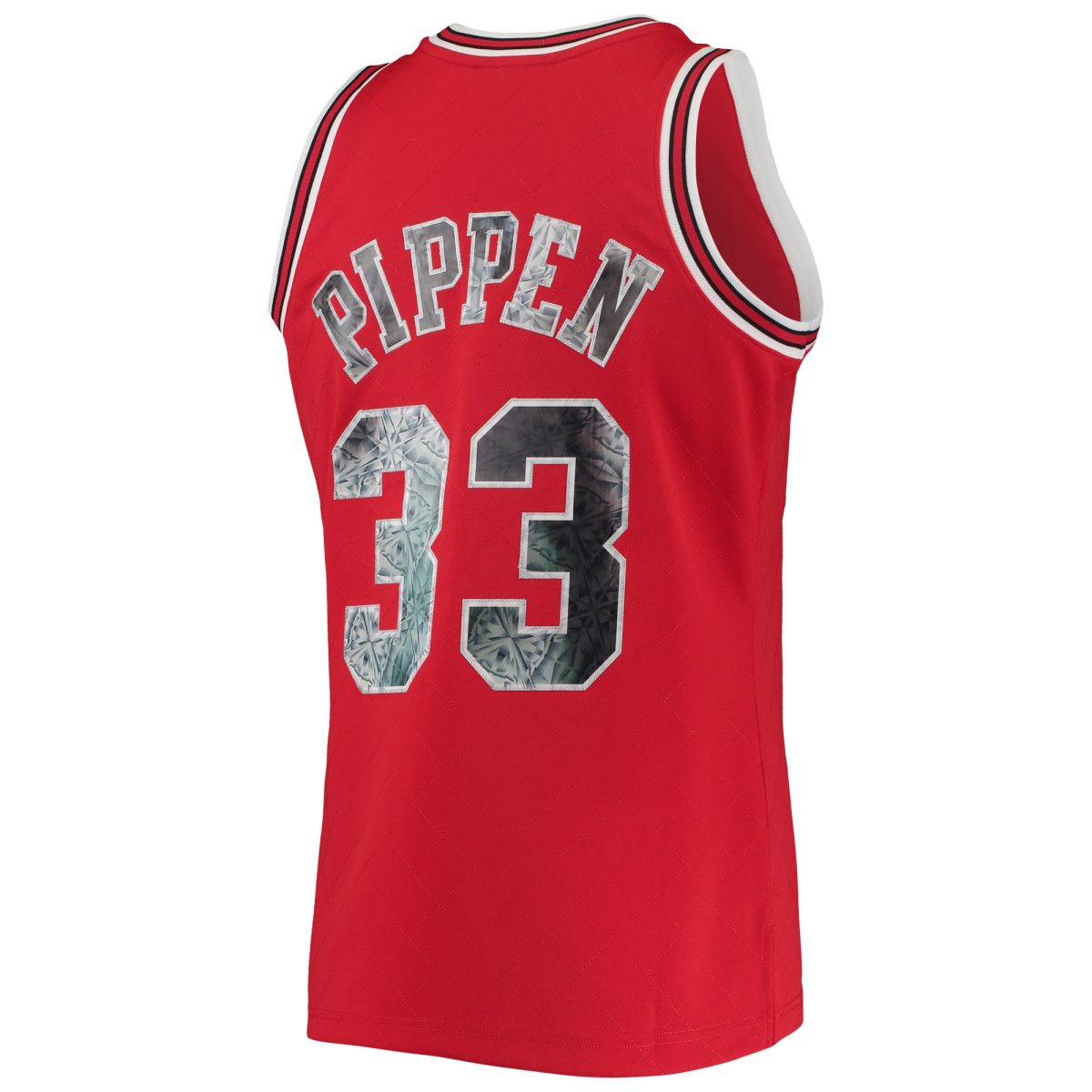 NBA men8217s chicago bulls scottie pippen mitchell amp ness red 199798 hardwood classics nba 75th anniversary diamond swingman jersey Collection - Official Jerseys & Hats | NBA Store