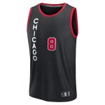 NBA men8217s chicago bulls zach lavine fanatics black fast break jersey – city edition Collection - Official Jerseys & Hats | NBA Store