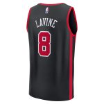 NBA men8217s chicago bulls zach lavine fanatics black fast break jersey – city edition Collection - Official Jerseys & Hats | NBA Store