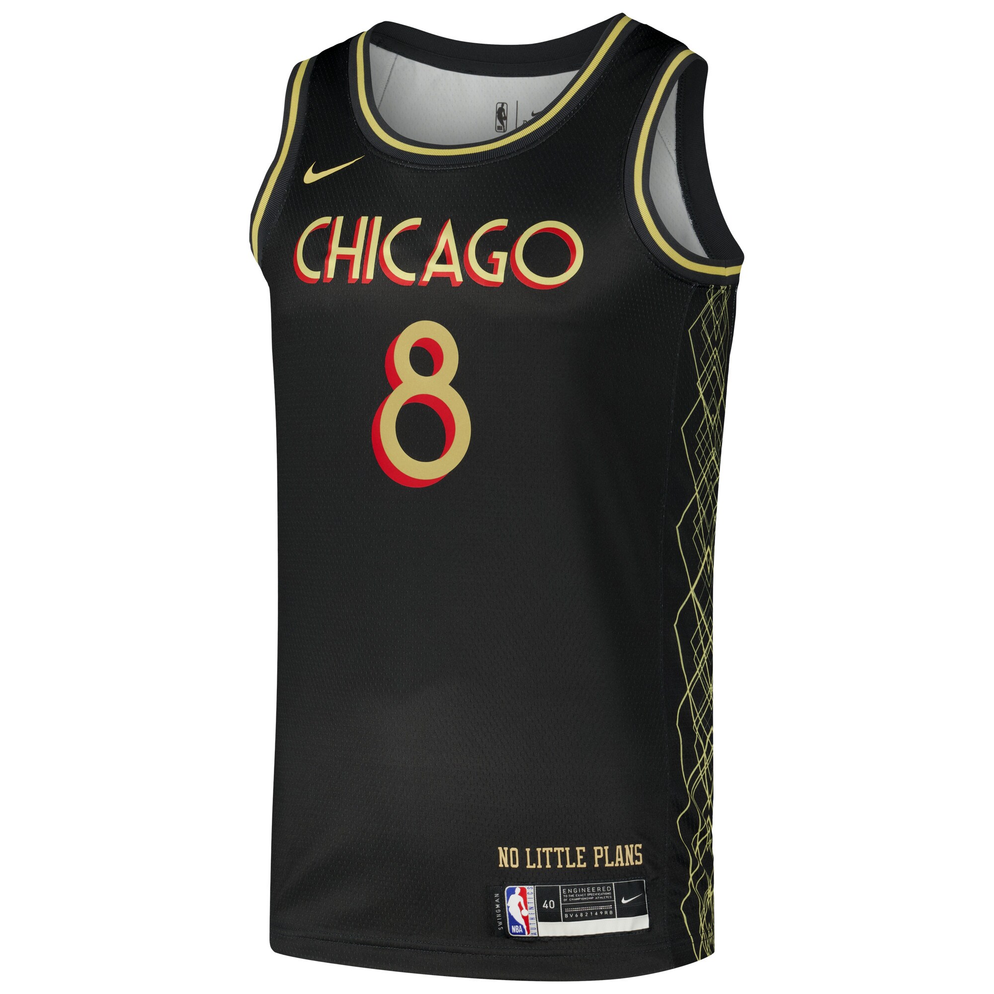 NBA men8217s chicago bulls zach lavine nike black swingman player jersey – city edition Collection - Official Jerseys & Hats | NBA Store