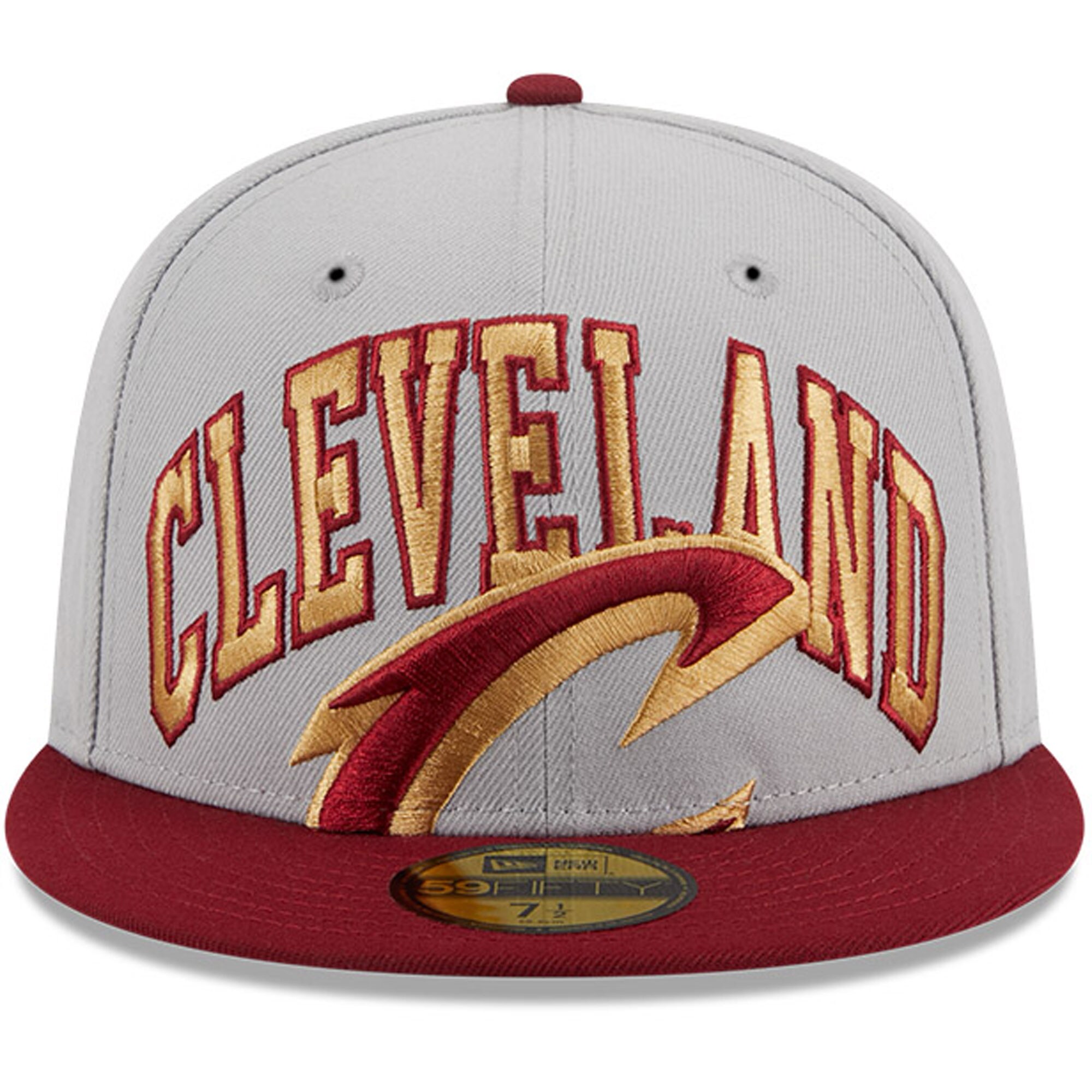 NBA men8217s cleveland cavaliers new era graywine tip-off two-tone 59fifty fitted hat Collection - Official Jerseys & Hats | NBA Store