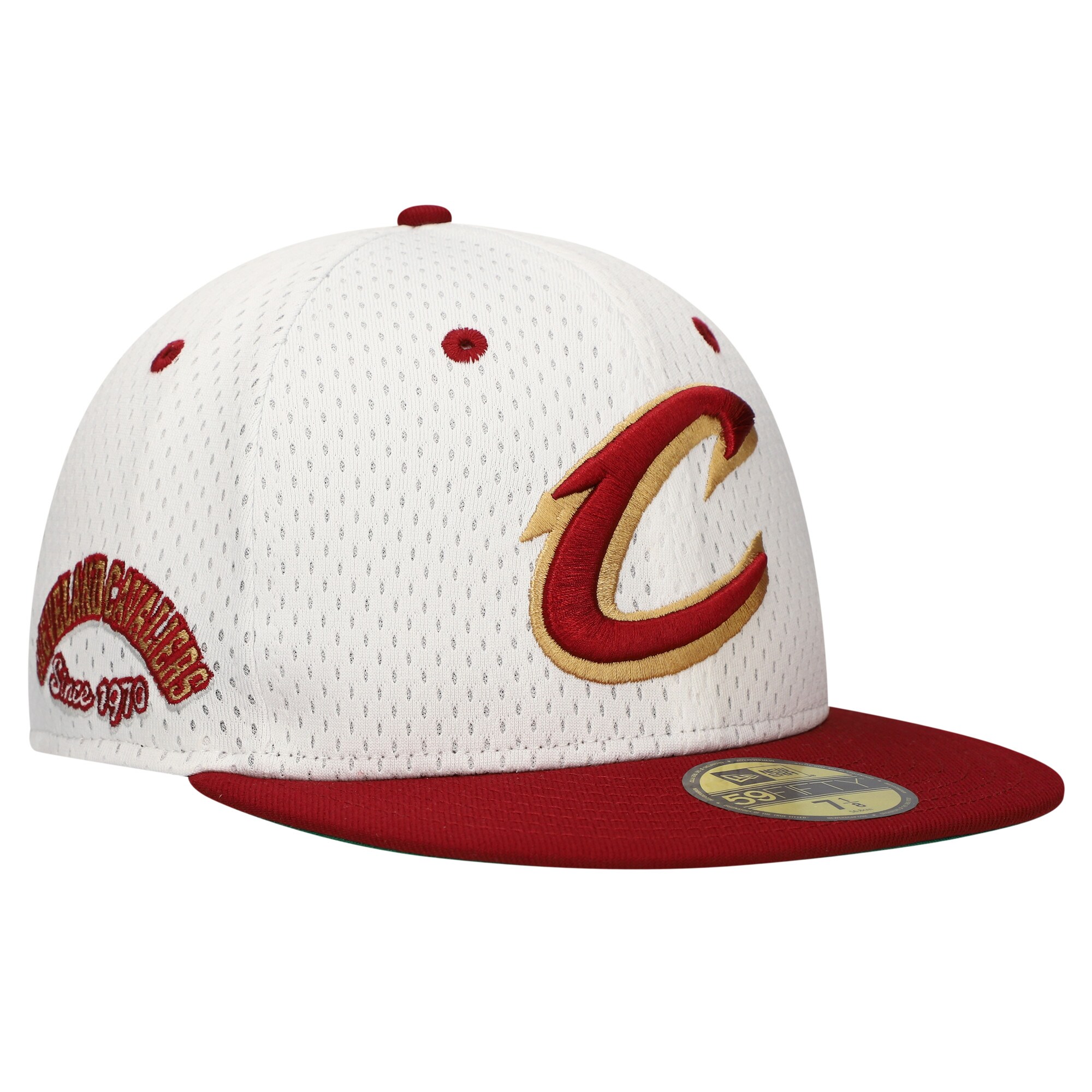 NBA men8217s cleveland cavaliers new era whitewine throwback 2tone 59fifty fitted hat Collection - Official Jerseys & Hats | NBA Store