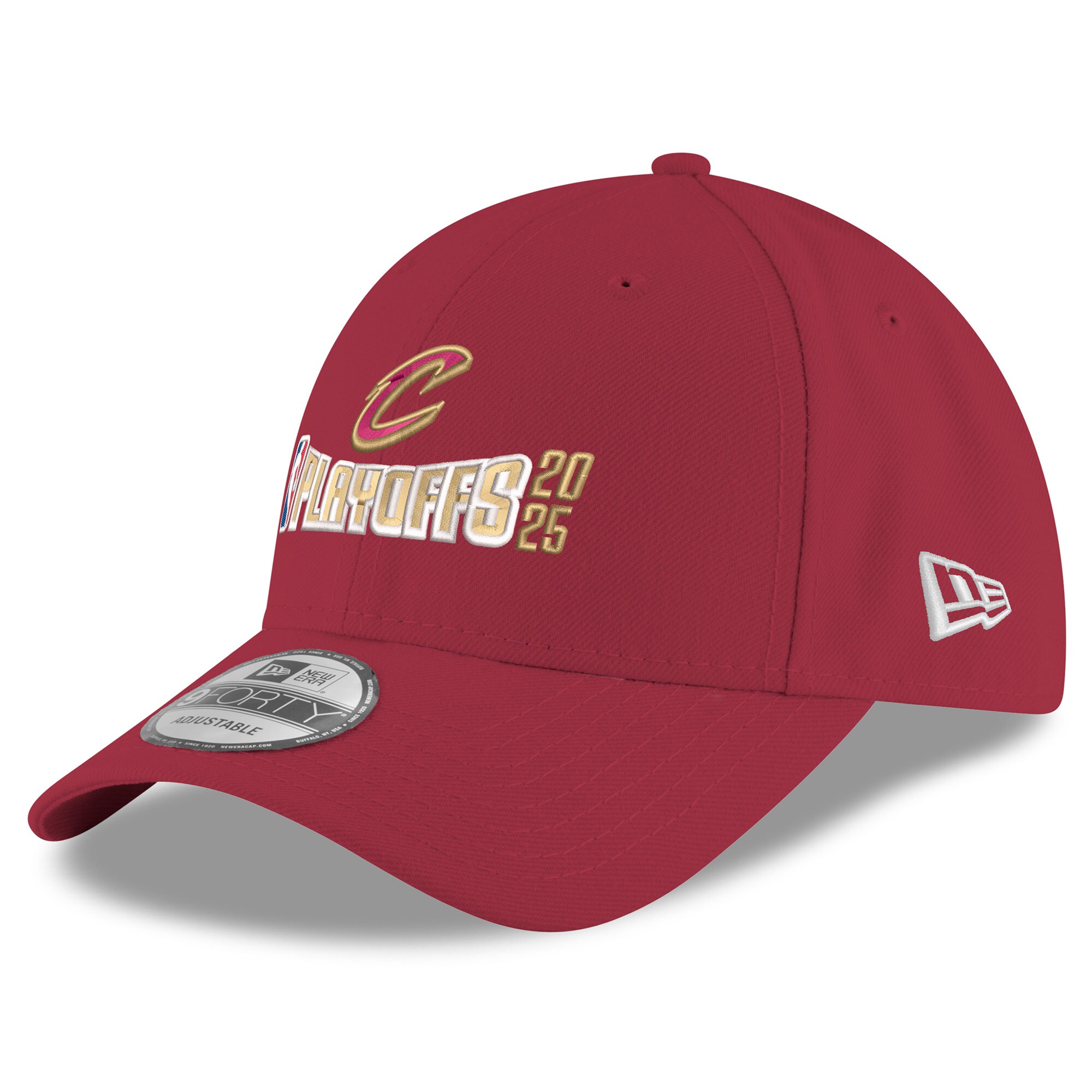 NBA men8217s cleveland cavaliers new era wine 2025 nba playoffs 9forty adjustable hat Collection - Official Jerseys & Hats | NBA Store