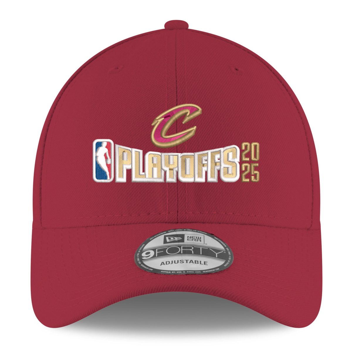 NBA men8217s cleveland cavaliers new era wine 2025 nba playoffs 9forty adjustable hat Collection - Official Jerseys & Hats | NBA Store