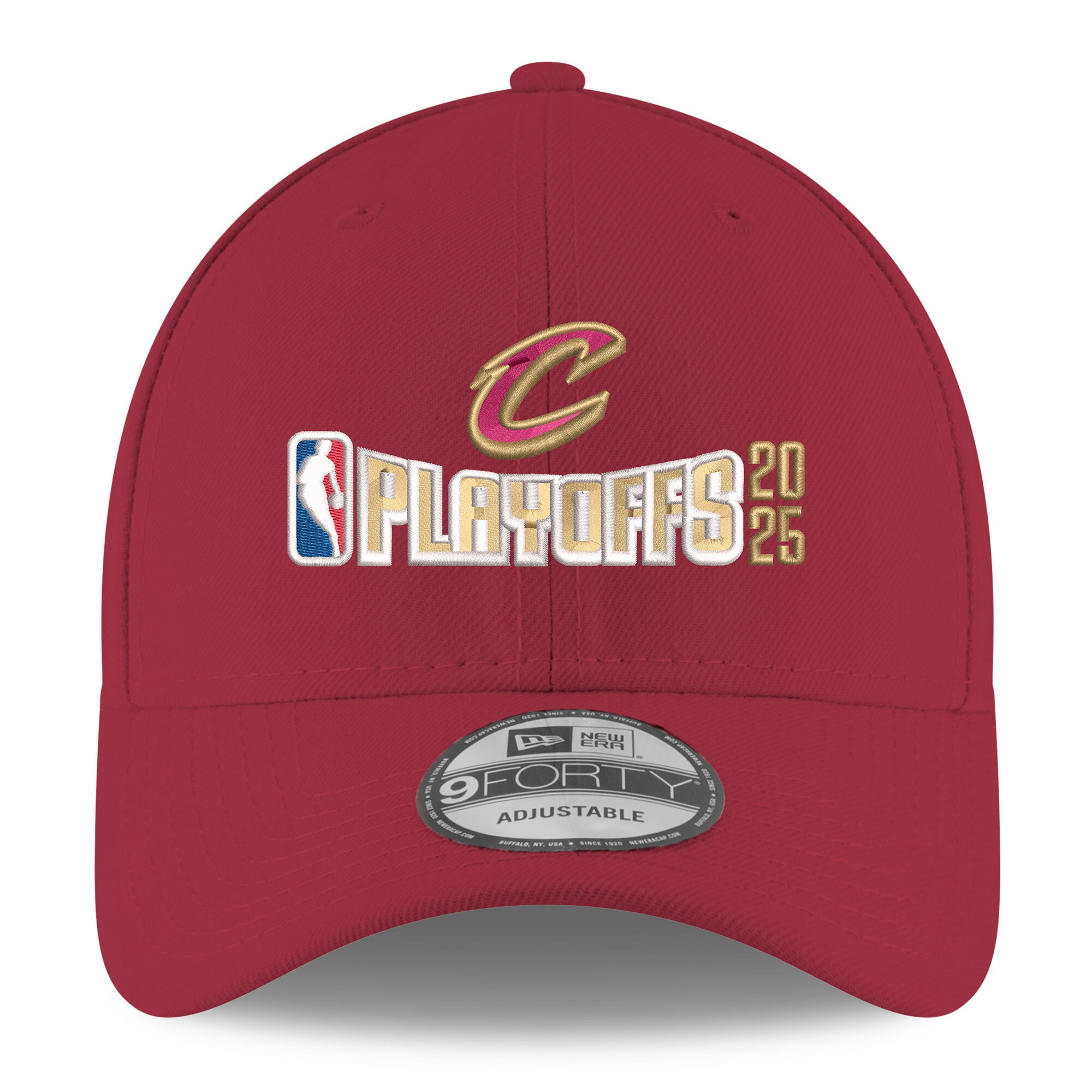 NBA men8217s cleveland cavaliers new era wine 2025 nba playoffs 9forty adjustable hat Collection - Official Jerseys & Hats | NBA Store