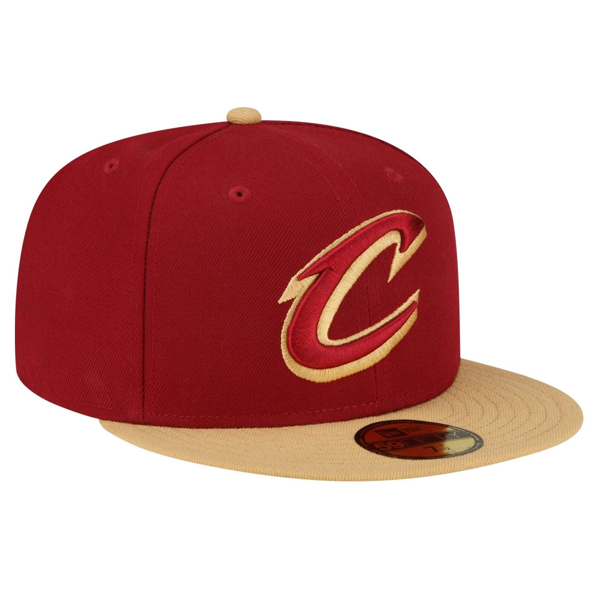 NBA men8217s cleveland cavaliers new era winegold 2-tone 59fifty fitted hat Collection - Official Jerseys & Hats | NBA Store