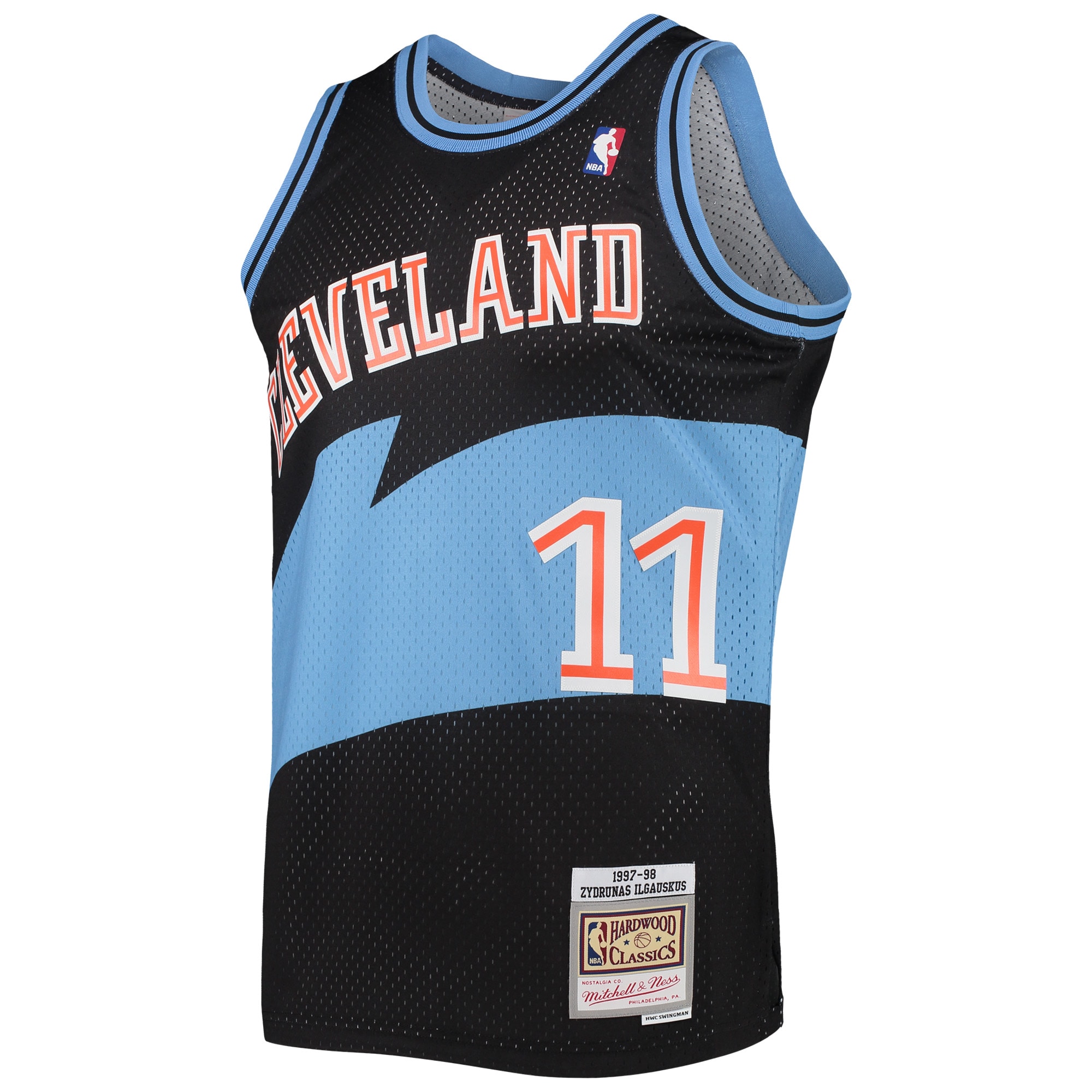 NBA men8217s cleveland cavaliers zydrunas ilgauskas mitchell amp ness black hardwood classics swingman jersey Collection - Official Jerseys & Hats | NBA Store
