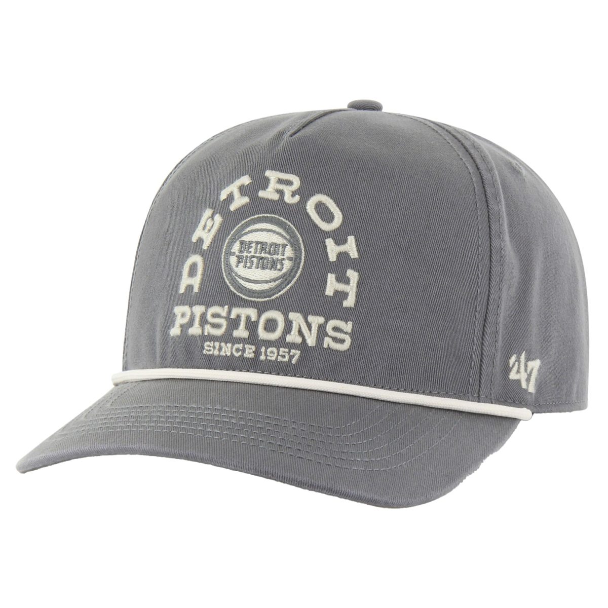 NBA men8217s detroit pistons 821747 charcoal canyon ranchero hitch adjustable hat Collection - Official Jerseys & Hats | NBA Store