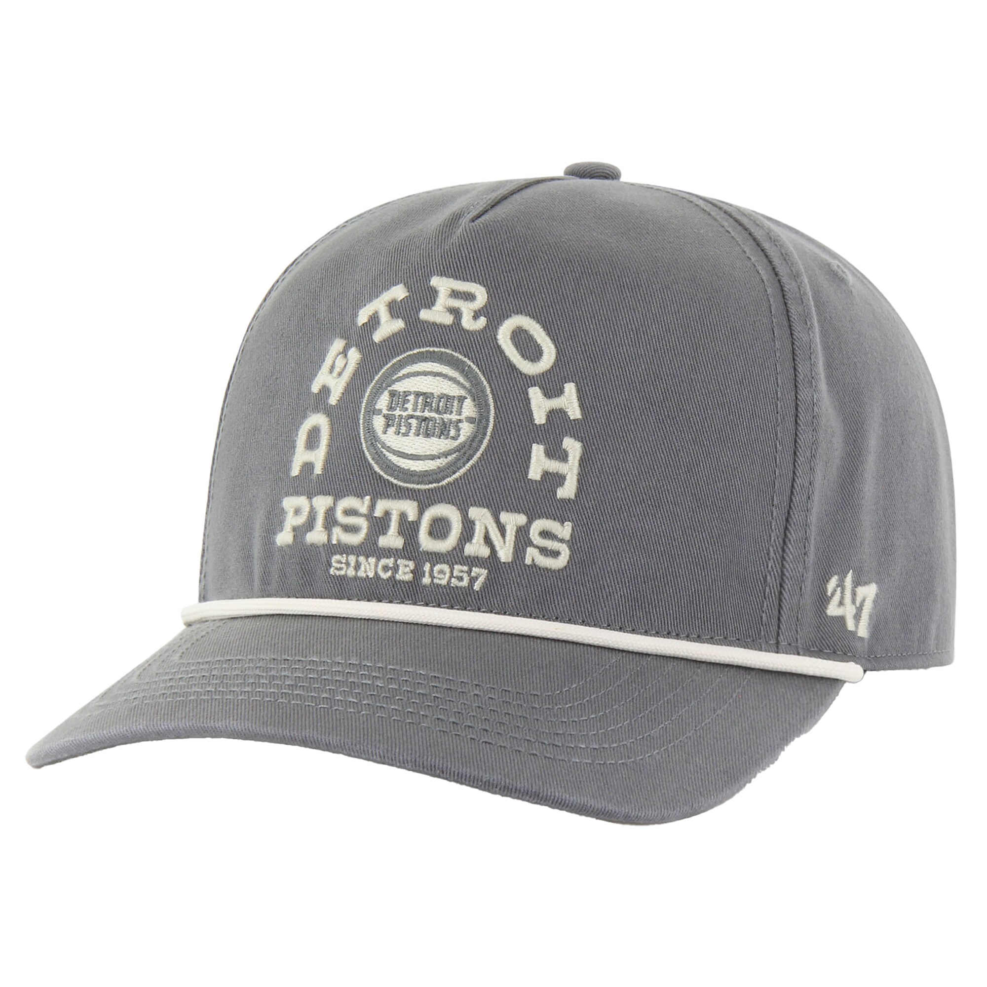 NBA men8217s detroit pistons 821747 charcoal canyon ranchero hitch adjustable hat Collection - Official Jerseys & Hats | NBA Store