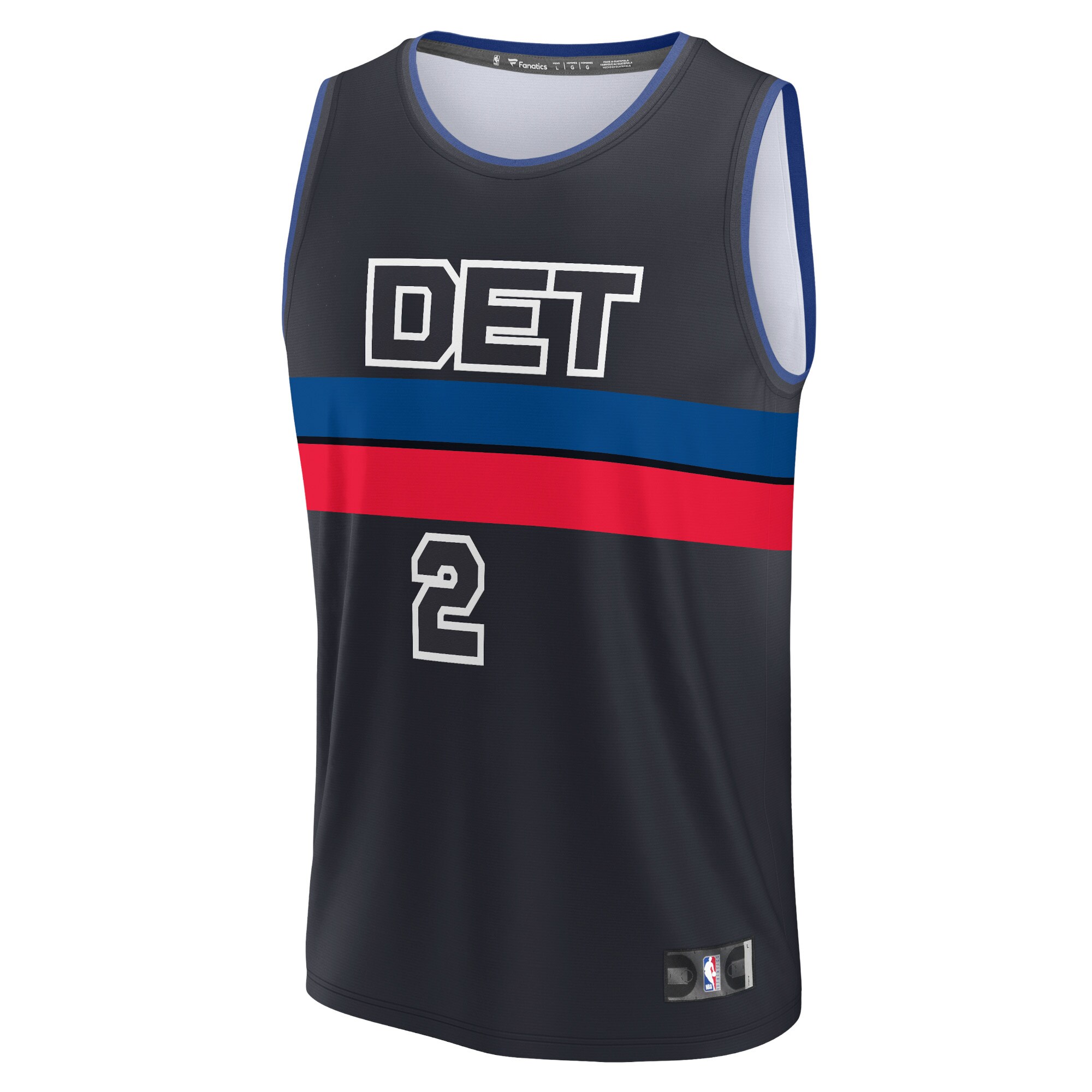 NBA men8217s detroit pistons cade cunningham fanatics black fast break replica player jersey – statement edition Collection - Official Jerseys & Hats | NBA Store