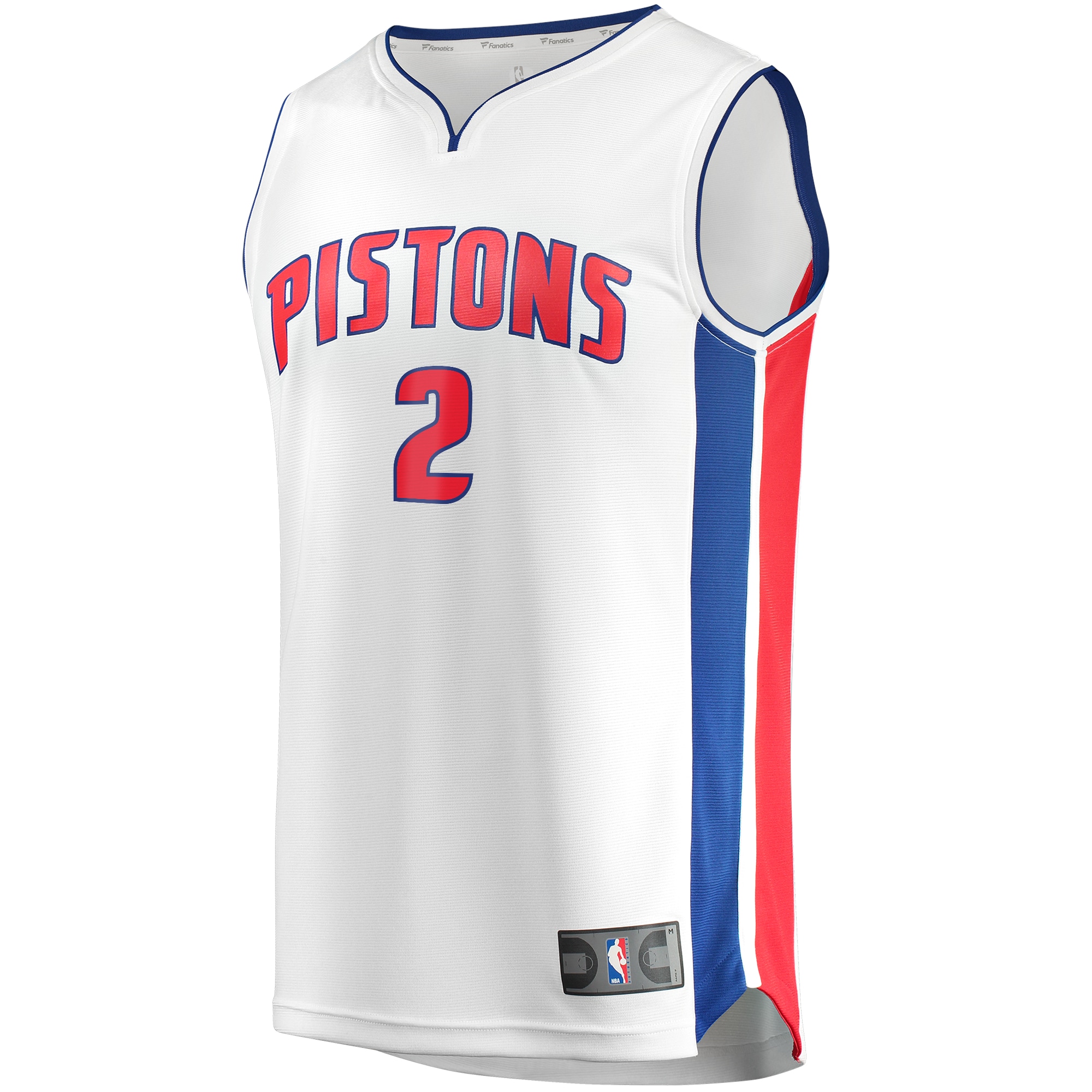 NBA men8217s detroit pistons cade cunningham fanatics white fast break replica jersey – association edition Collection - Official Jerseys & Hats | NBA Store