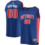 NBA men8217s detroit pistons fanatics blue fast break custom replica jersey – icon edition Collection - Official Jerseys & Hats | NBA Store