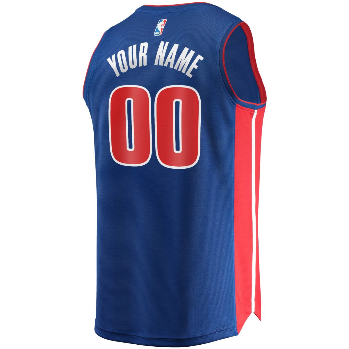 NBA men8217s detroit pistons fanatics blue fast break custom replica jersey – icon edition Collection - Official Jerseys & Hats | NBA Store