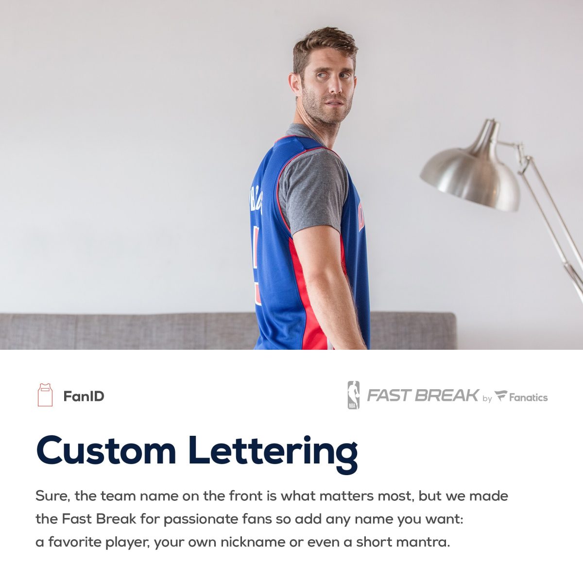 NBA men8217s detroit pistons fanatics blue fast break custom replica jersey – icon edition Collection - Official Jerseys & Hats | NBA Store