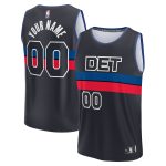 NBA men8217s detroit pistons fanatics charcoal fast break custom jersey – statement edition Collection - Official Jerseys & Hats | NBA Store