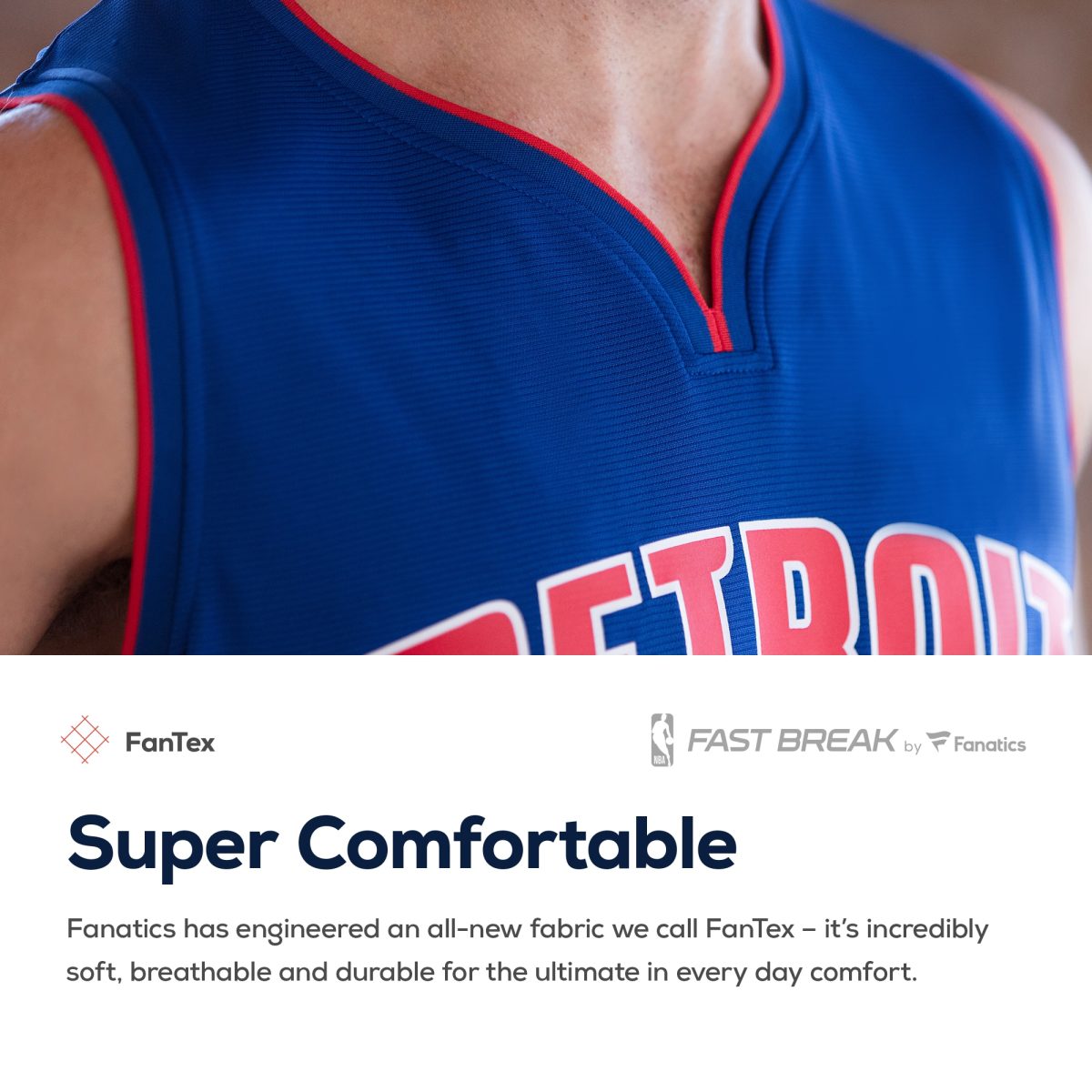 NBA men8217s detroit pistons fanatics white fast break custom replica jersey – association edition Collection - Official Jerseys & Hats | NBA Store