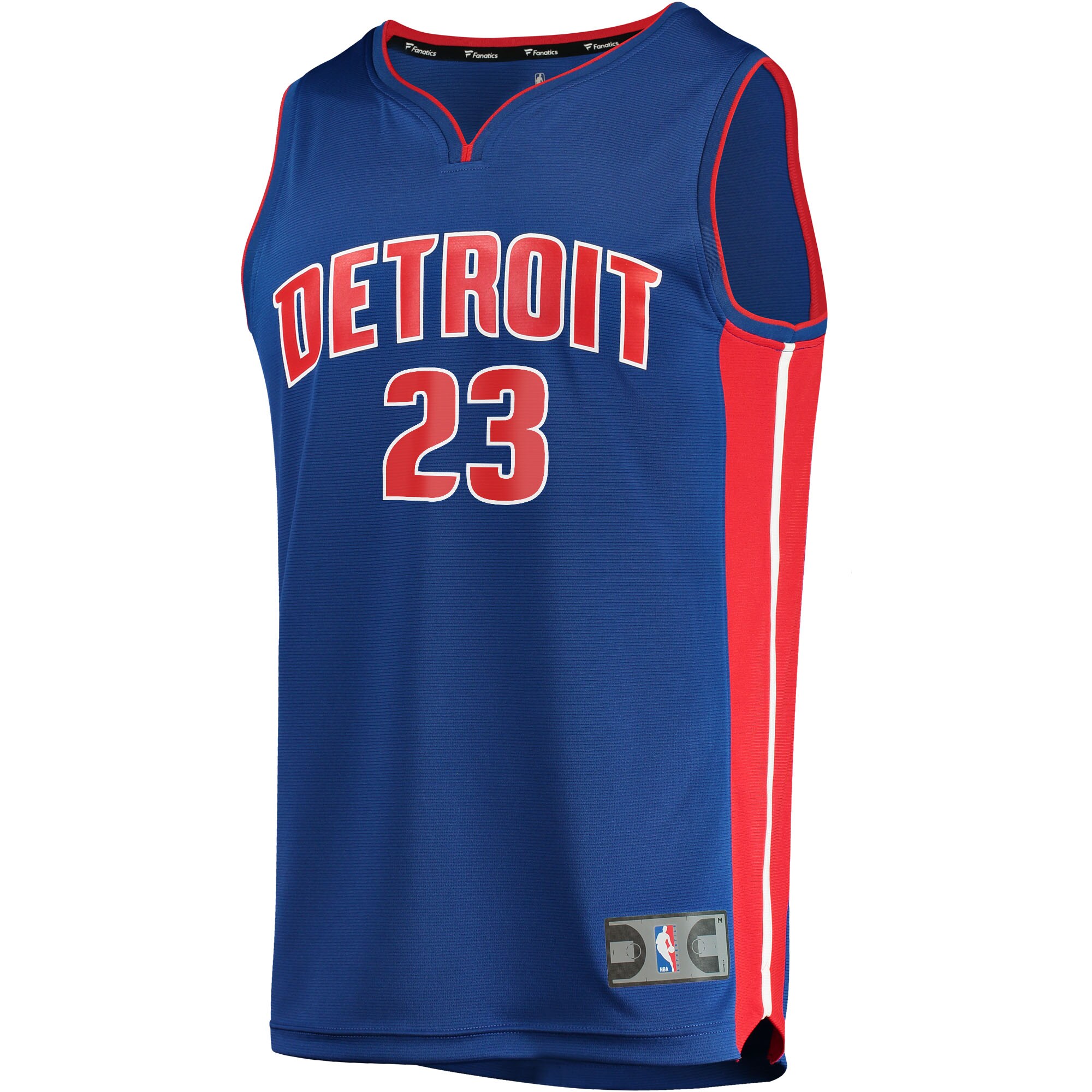 NBA men8217s detroit pistons jaden ivey fanatics blue fast break replica player jersey – icon edition Collection - Official Jerseys & Hats | NBA Store