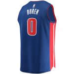 NBA men8217s detroit pistons jalen duren fanatics blue fast break replica jersey – icon edition Collection - Official Jerseys & Hats | NBA Store