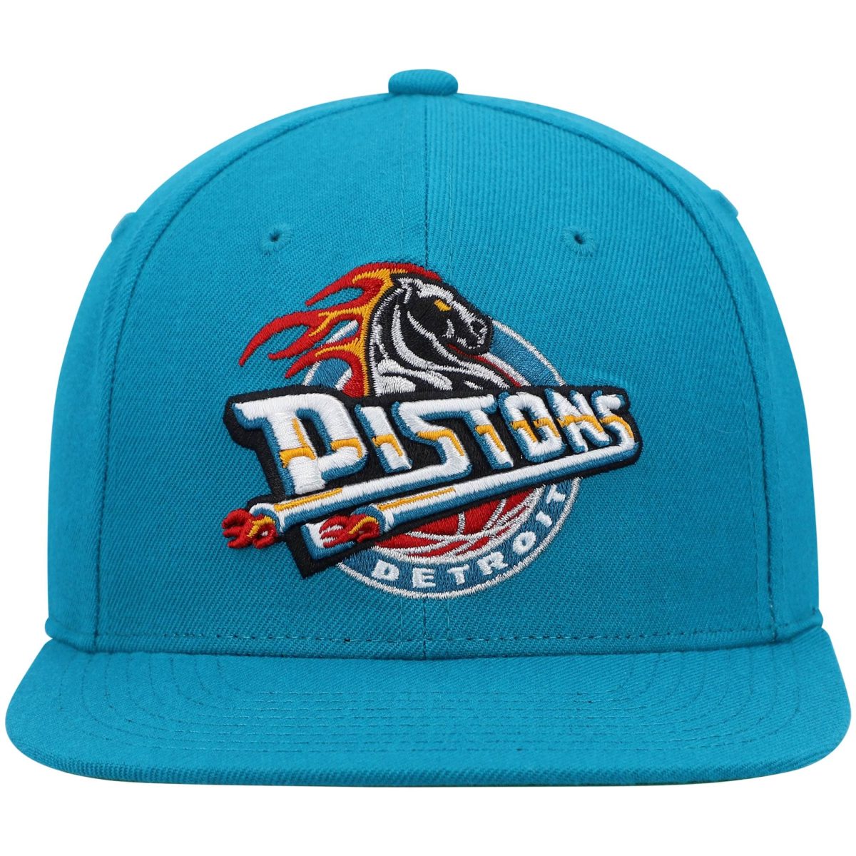 NBA men8217s detroit pistons mitchell amp ness teal hardwood classics team ground 2.0 snapback hat Collection - Official Jerseys & Hats | NBA Store