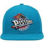 NBA men8217s detroit pistons mitchell amp ness teal hardwood classics team ground 2.0 snapback hat Collection - Official Jerseys & Hats | NBA Store