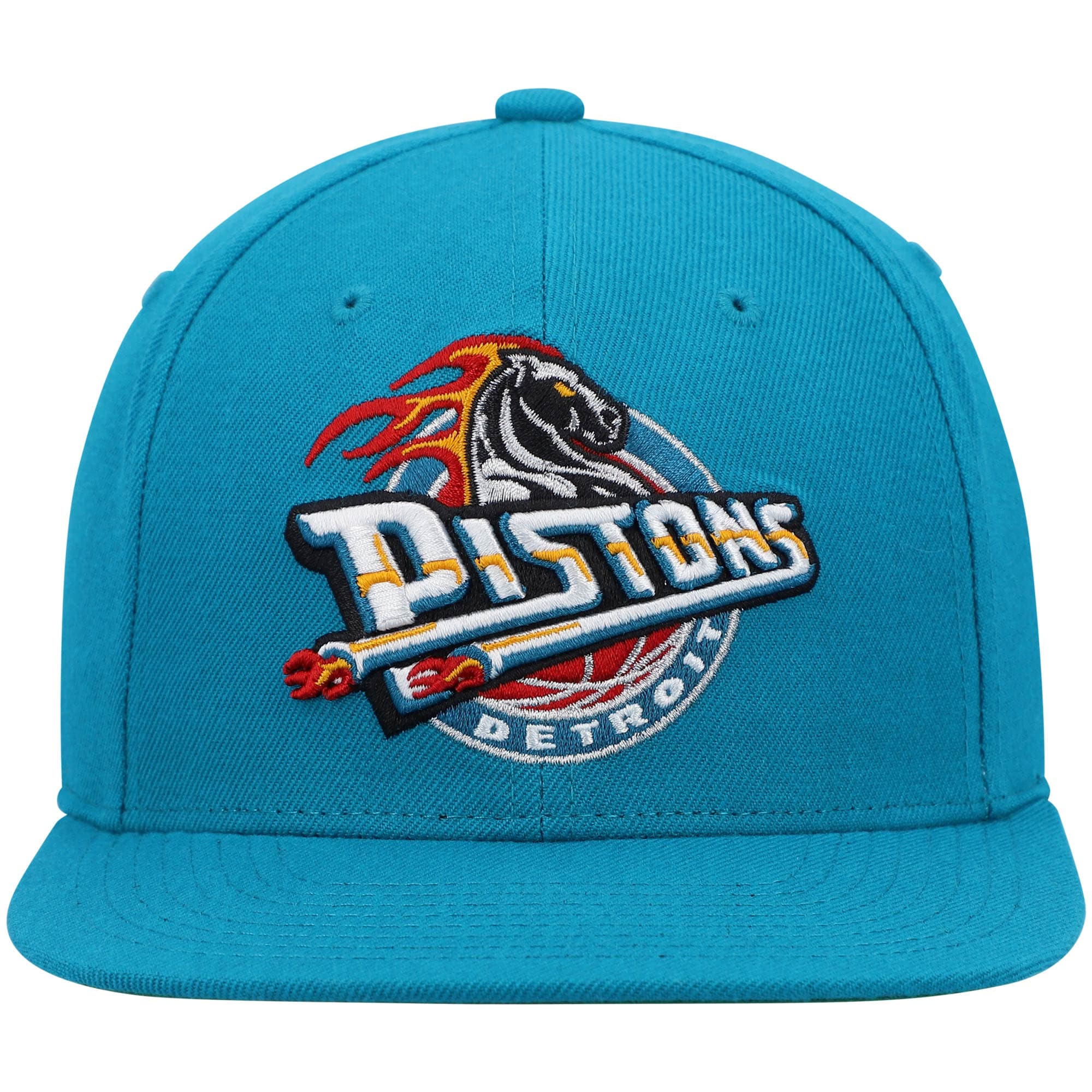 NBA men8217s detroit pistons mitchell amp ness teal hardwood classics team ground 2.0 snapback hat Collection - Official Jerseys & Hats | NBA Store