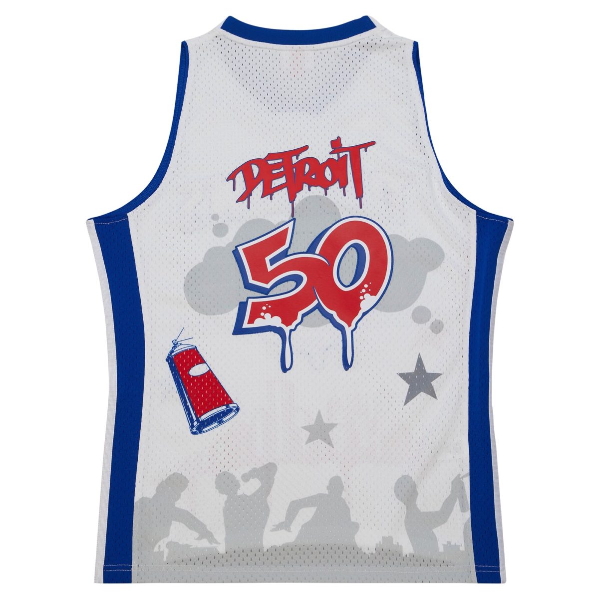NBA men8217s detroit pistons mitchell amp ness x tats cru white hardwood classics fashion jersey Collection - Official Jerseys & Hats | NBA Store