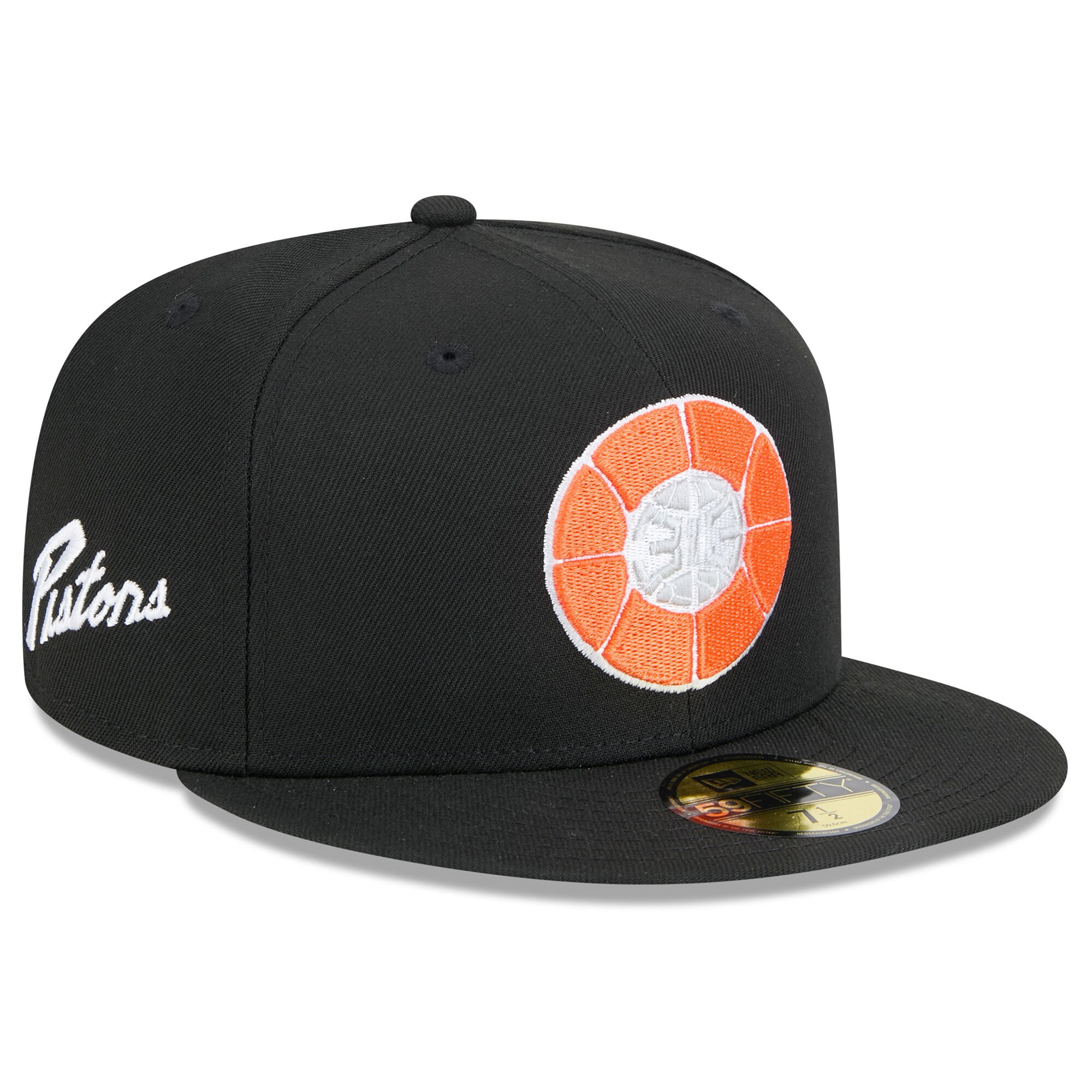 NBA men8217s detroit pistons new era black 202425 city edition alternate 59fifty fitted hat Collection - Official Jerseys & Hats | NBA Store