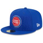 NBA men8217s detroit pistons new era blue 2023 nba draft 59fifty fitted hat Collection - Official Jerseys & Hats | NBA Store