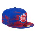 NBA men8217s detroit pistons new era blue tip-off 59fifty fitted hat Collection - Official Jerseys & Hats | NBA Store