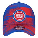 NBA men8217s detroit pistons new era bluered tip off a-frame trucker 9forty adjustable hat Collection - Official Jerseys & Hats | NBA Store