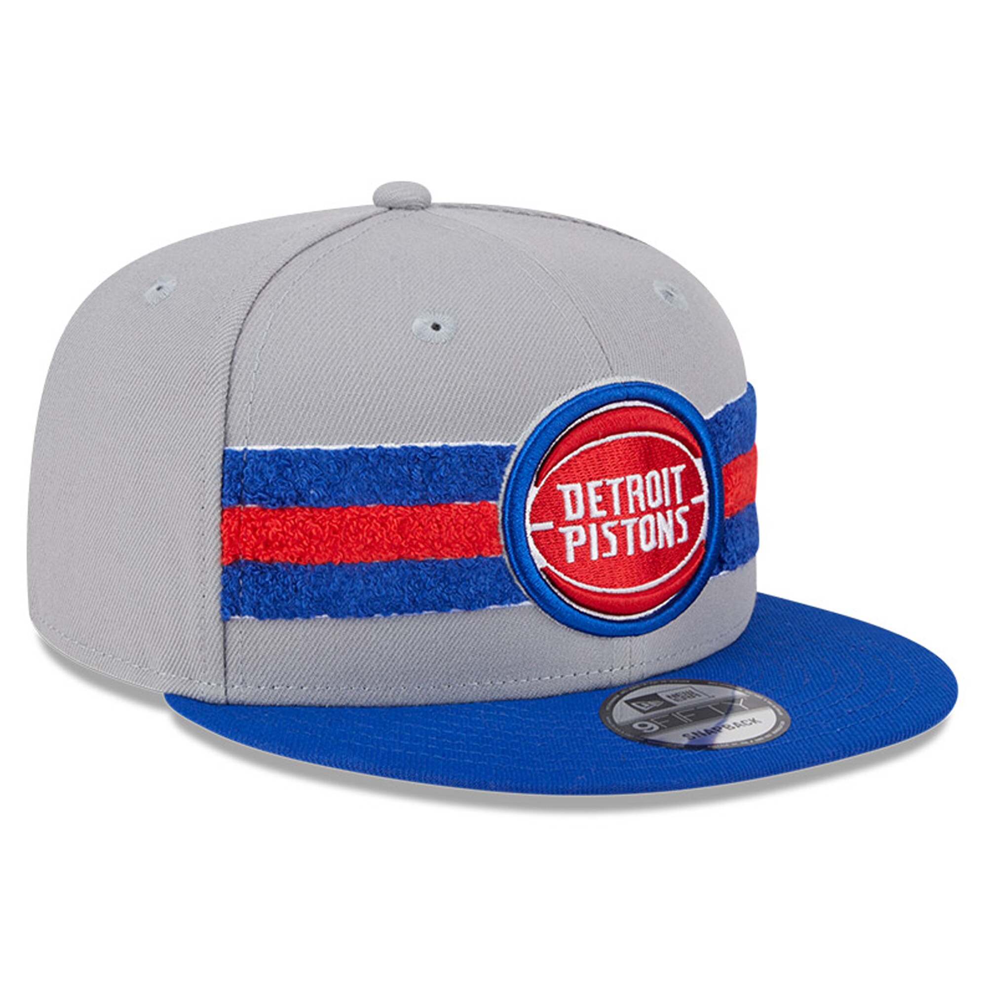 NBA men8217s detroit pistons new era gray chenille band 9fifty snapback hat Collection - Official Jerseys & Hats | NBA Store