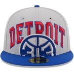 NBA men8217s detroit pistons new era grayblue tip-off two-tone 59fifty fitted hat Collection - Official Jerseys & Hats | NBA Store