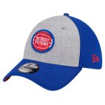 NBA men8217s detroit pistons new era heather grayblue two-tone 39thirty flex hat Collection - Official Jerseys & Hats | NBA Store