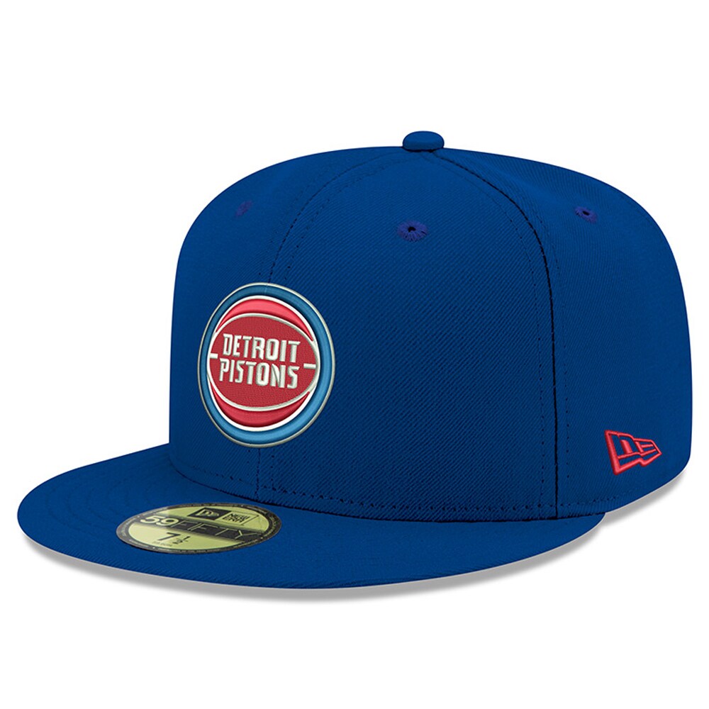 NBA men8217s detroit pistons new era royal official team color 59fifty fitted hat Collection - Official Jerseys & Hats | NBA Store