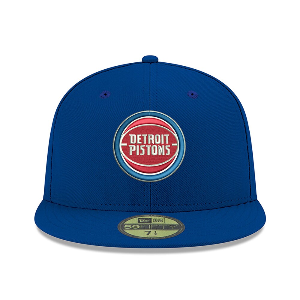 NBA men8217s detroit pistons new era royal official team color 59fifty fitted hat Collection - Official Jerseys & Hats | NBA Store