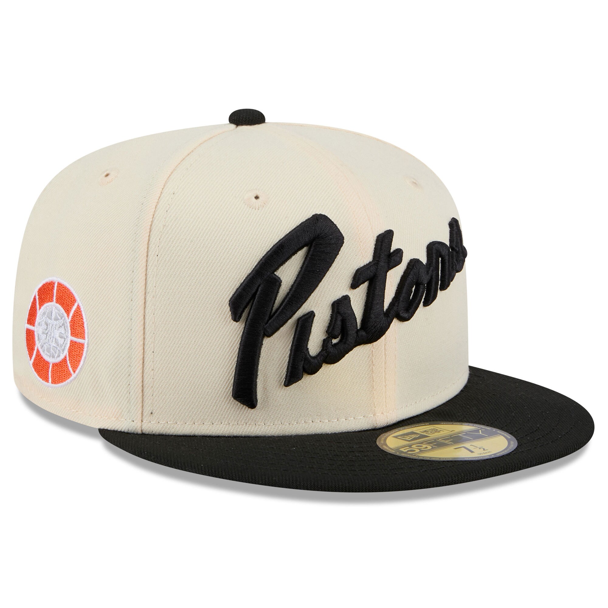 NBA men8217s detroit pistons new era tan 202425 city edition 59fifty fitted hat Collection - Official Jerseys & Hats | NBA Store