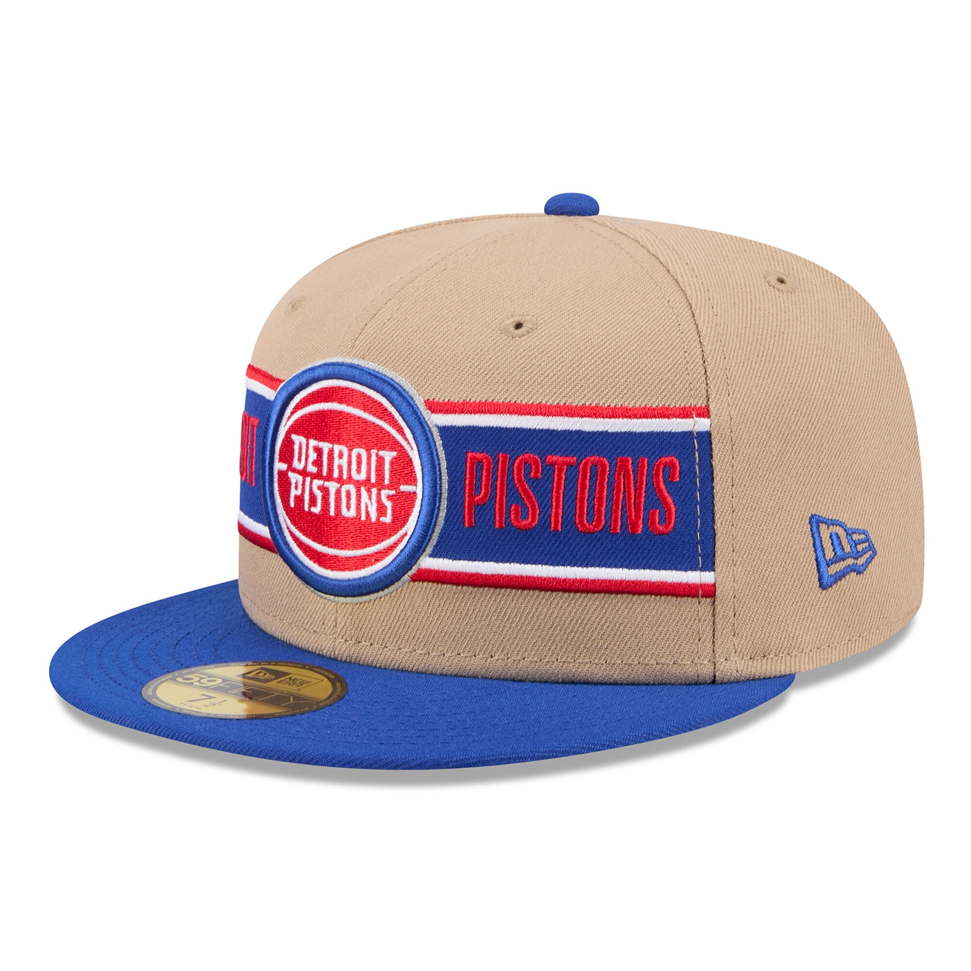 NBA men8217s detroit pistons new era tanblue 2024 nba draft 59fifty fitted hat Collection - Official Jerseys & Hats | NBA Store