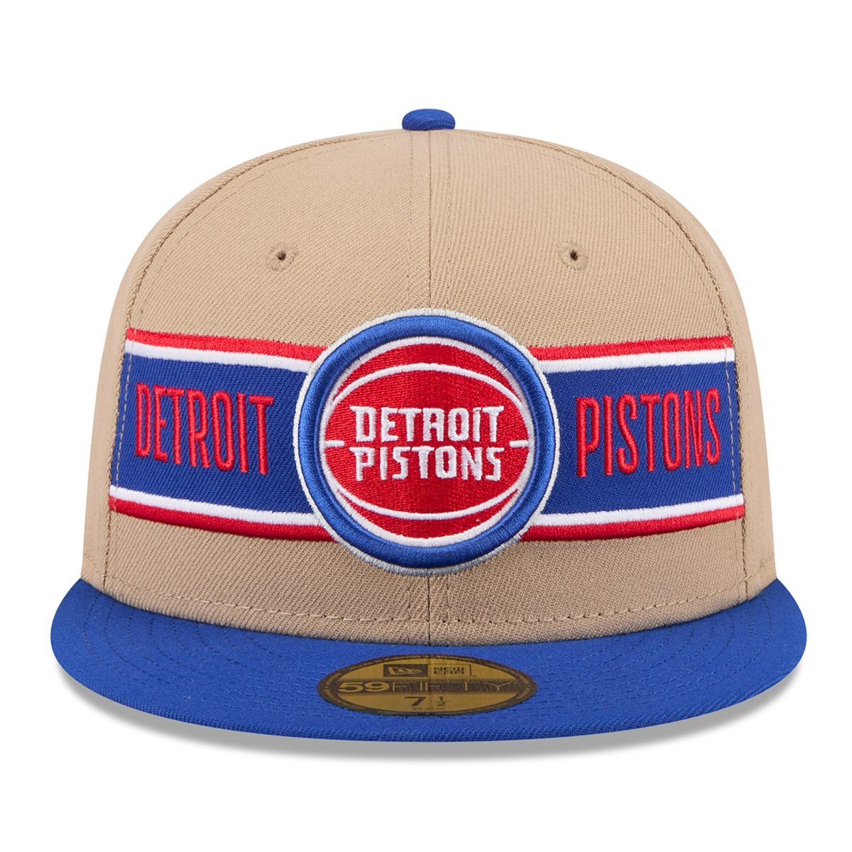 NBA men8217s detroit pistons new era tanblue 2024 nba draft 59fifty fitted hat Collection - Official Jerseys & Hats | NBA Store
