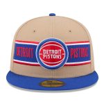 NBA men8217s detroit pistons new era tanblue 2024 nba draft 59fifty fitted hat Collection - Official Jerseys & Hats | NBA Store