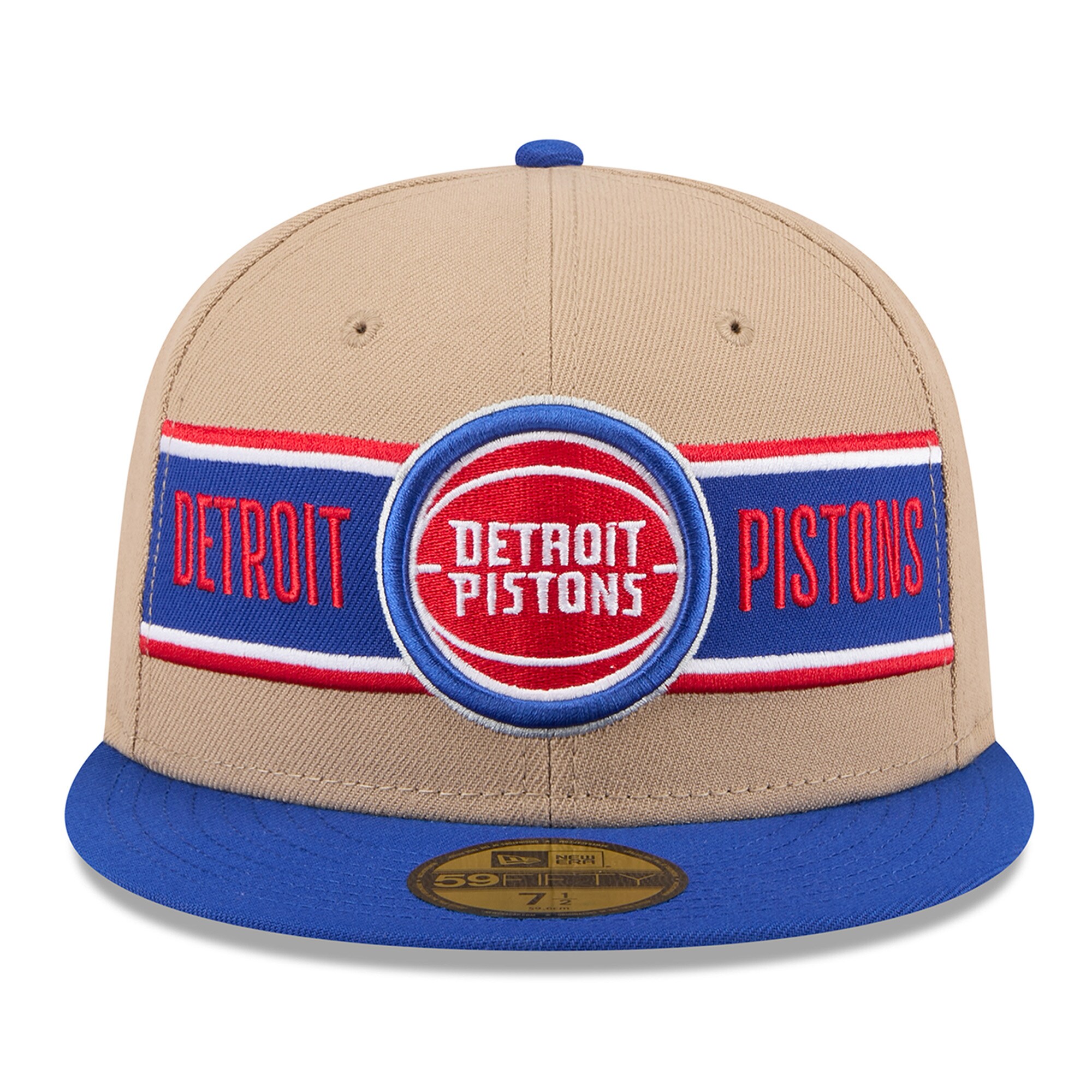 NBA men8217s detroit pistons new era tanblue 2024 nba draft 59fifty fitted hat Collection - Official Jerseys & Hats | NBA Store