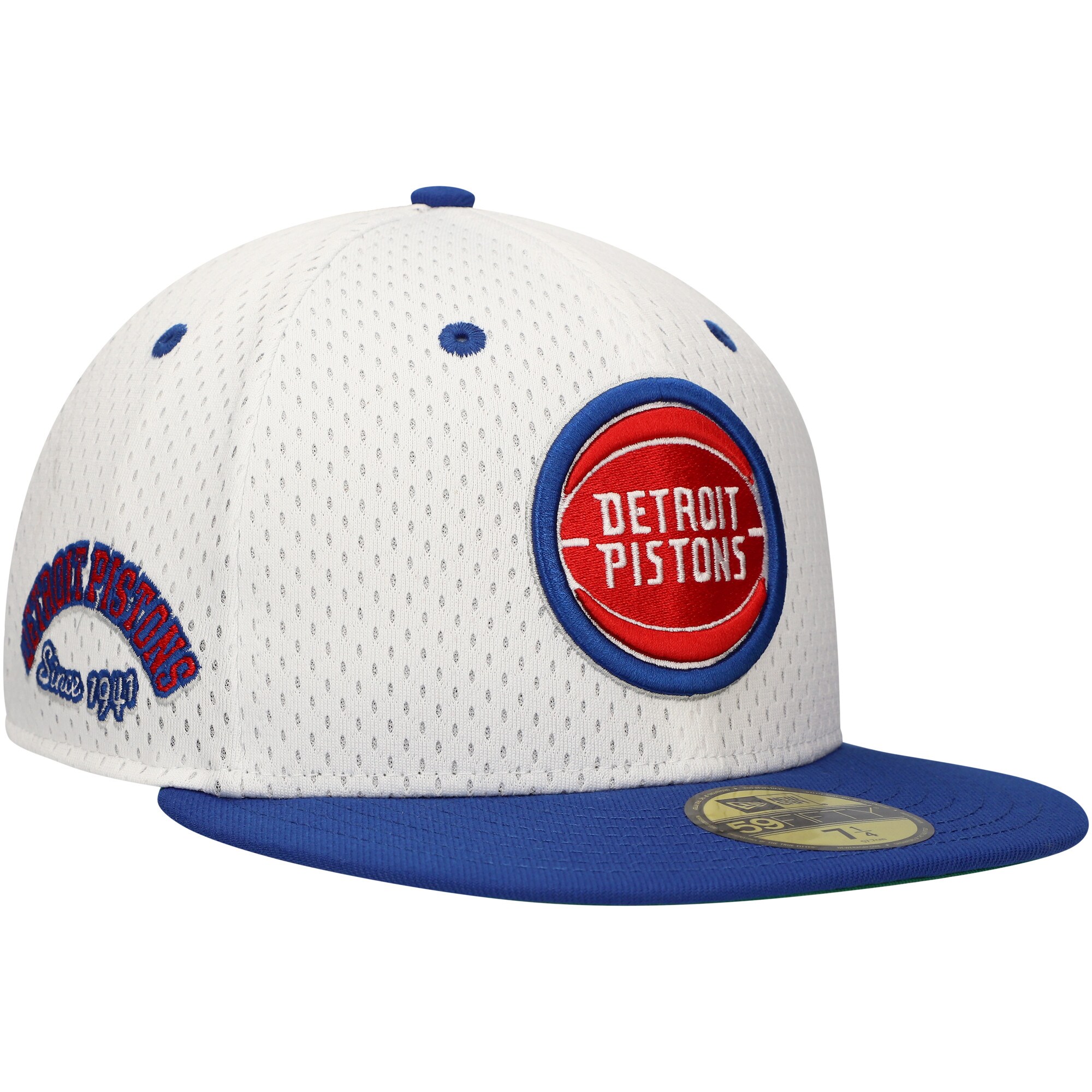 NBA men8217s detroit pistons new era whiteblue throwback 2tone 59fifty fitted hat Collection - Official Jerseys & Hats | NBA Store