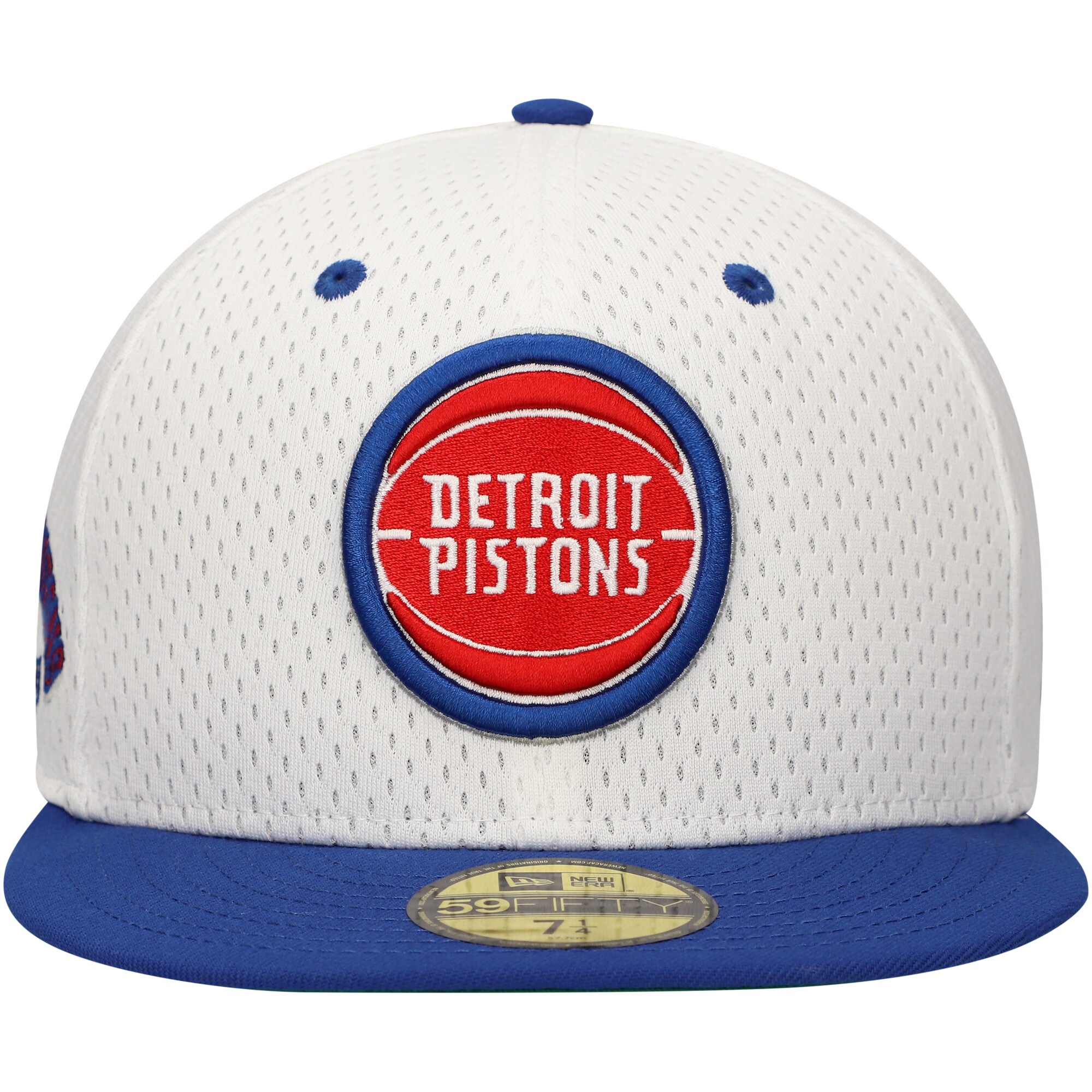 NBA men8217s detroit pistons new era whiteblue throwback 2tone 59fifty fitted hat Collection - Official Jerseys & Hats | NBA Store