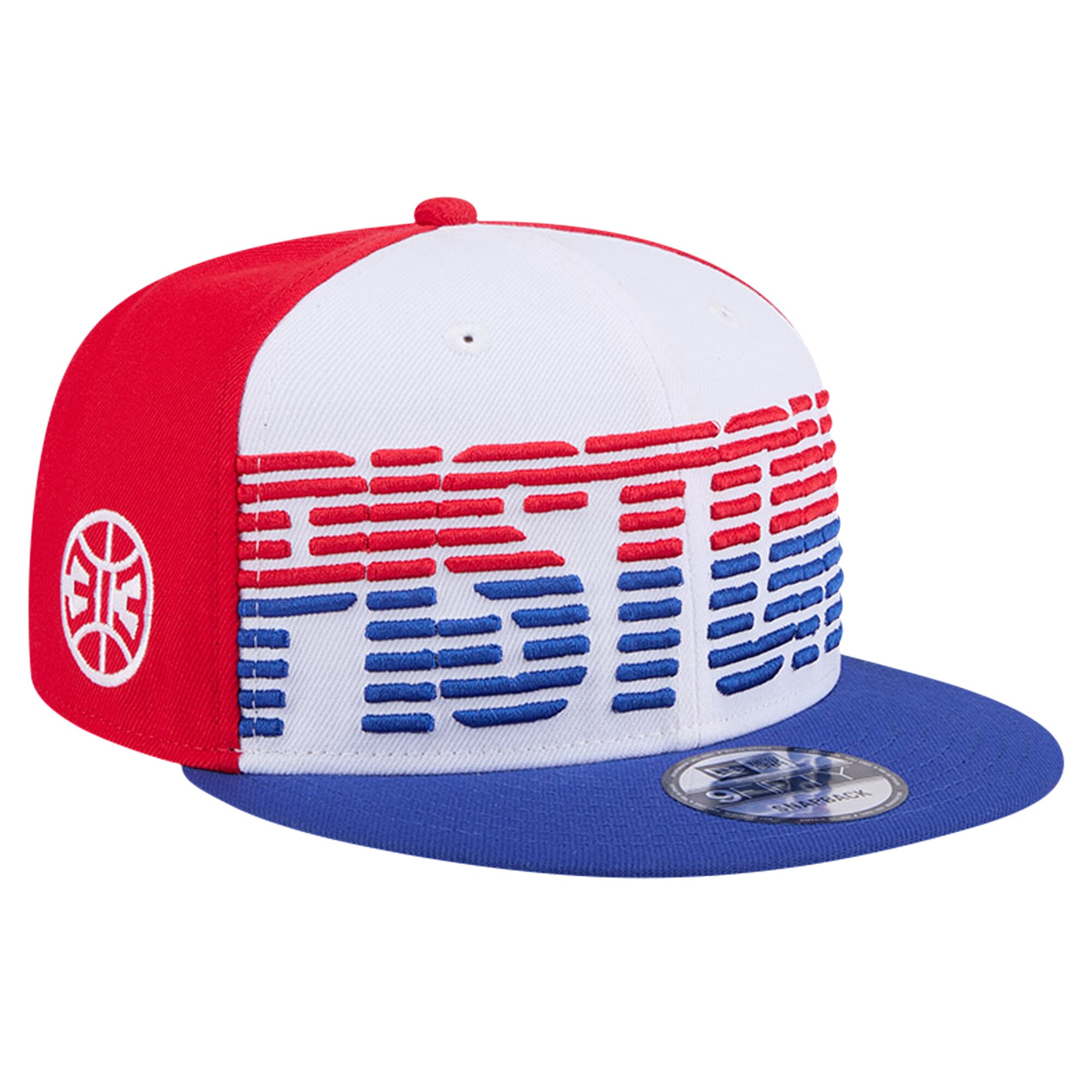 NBA men8217s detroit pistons new era whiteblue throwback gradient tech font 9fifty snapback hat Collection - Official Jerseys & Hats | NBA Store