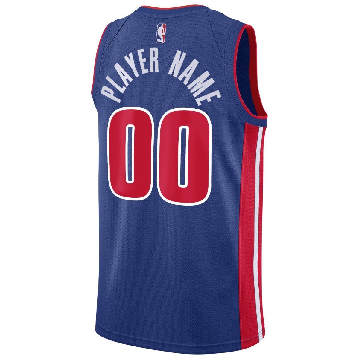 NBA men8217s detroit pistons nike blue swingman custom jersey – icon edition Collection - Official Jerseys & Hats | NBA Store