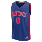 NBA men8217s detroit pistons tim hardaway jr. fanatics blue fast break replica player jersey – icon edition Collection - Official Jerseys & Hats | NBA Store