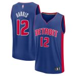 NBA men8217s detroit pistons tobias harris fanatics blue fast break replica player jersey – icon edition Collection - Official Jerseys & Hats | NBA Store