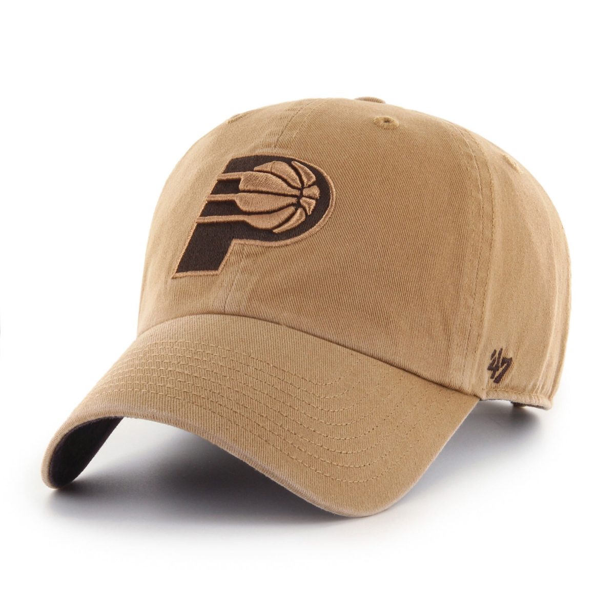 NBA men8217s indiana pacers 821747 tan ballpark clean up adjustable hat Collection - Official Jerseys & Hats | NBA Store