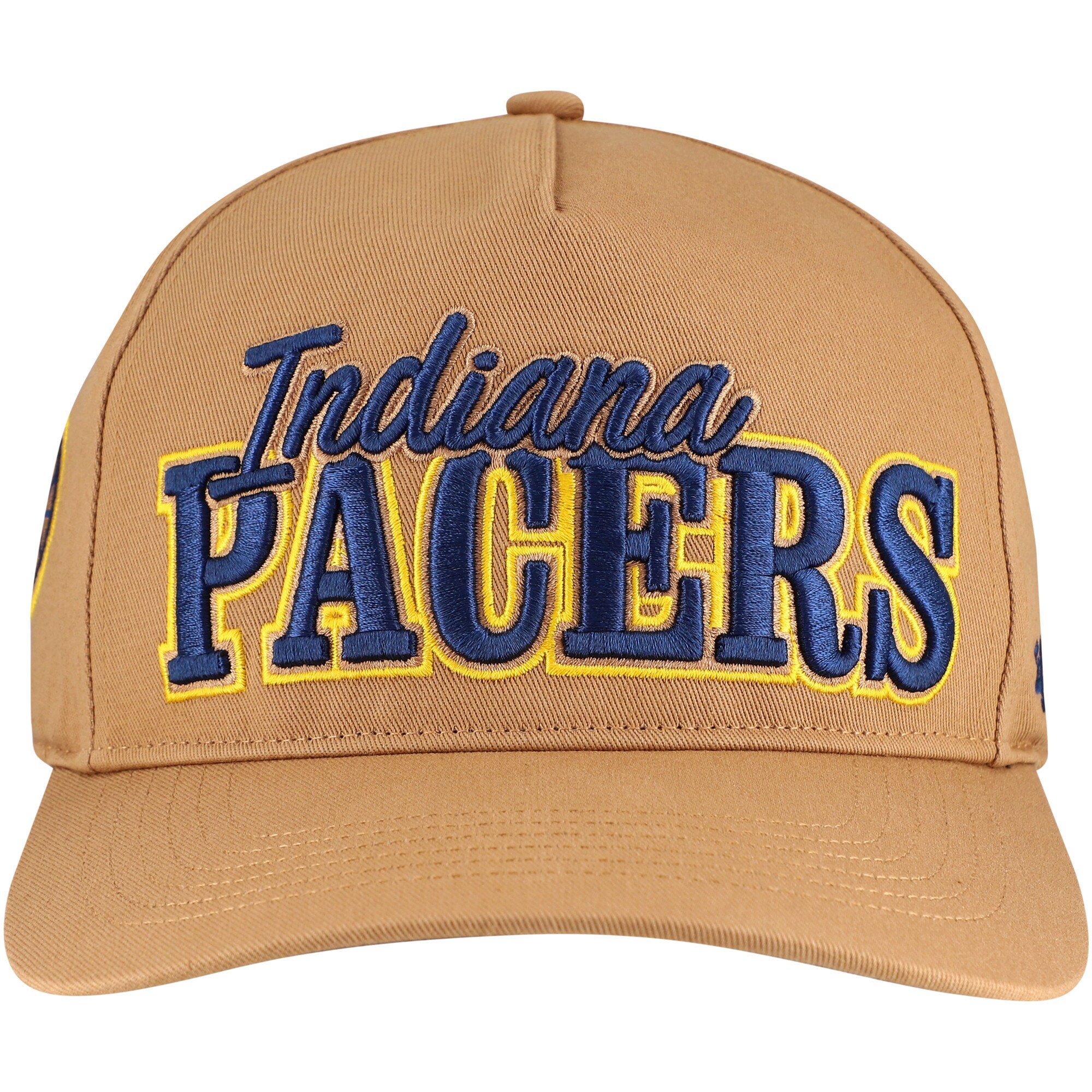 NBA men8217s indiana pacers 821747 tan barnes hitch adjustable hat Collection - Official Jerseys & Hats | NBA Store